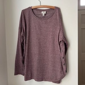 Maroon Long Sleeve Shirt
